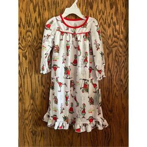 The Grinch Dr. Seuss Merry Grinchmas Girls Nightgown Size 2T NEW
